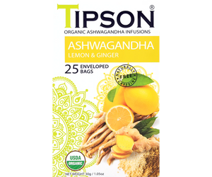 Organic Ashwagandha With Lemon & Ginger